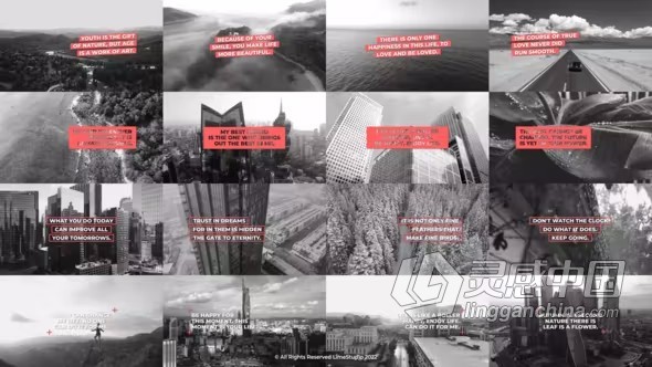 达芬奇模板-潮流时装广告采访互联网标题文本动画DaVinci Resolve模板下载  灵感中国网 www.lingganchina.com