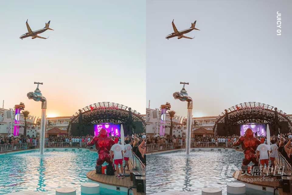 20款夏日海滩派对冲浪旅拍人像Lightroom预设电影调色LUT预设 20 Spring Break Lightroom Presets and LUTs  灵感中国网 www.lingganchina.com