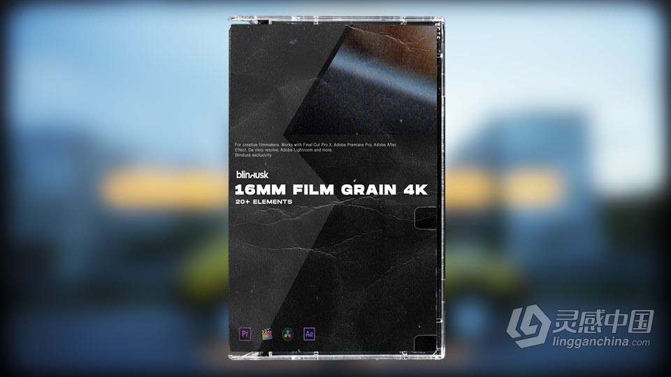 22组16毫米电影胶片颗粒噪点视频素材下载16mm Film Grain  灵感中国网 www.lingganchina.com