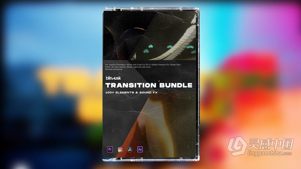 4K胶片烧伤复古划痕噪点转场视频素材下载 Transitions Bundle  灵感中国网 www.lingganchina.com
