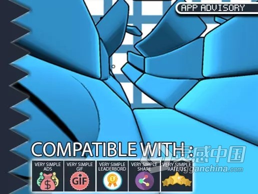 扭曲隧道街机类完整模板Unity游戏素材资源  灵感中国网 www.lingganchina.com