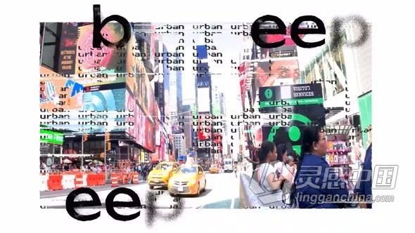 AE模板-粗野主义快速介绍踩踏节奏开场视频AE模板下载  灵感中国网 www.lingganchina.com