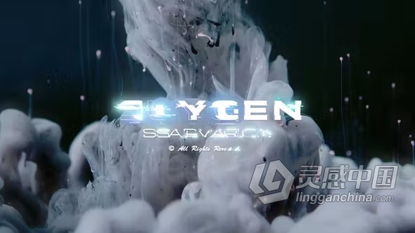 AE模板-数字技术故障文本制作Glitch Text Maker AE模板下载  灵感中国网 www.lingganchina.com