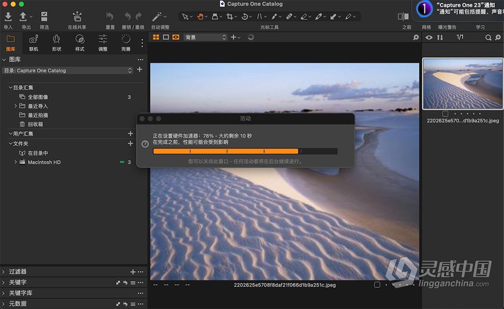 飞思软件RAW图像编辑软件 Capture One 23 Pro/Enterprise 16.2.1.1384 中文版 Mac版本下载  灵感中国网 www.lingganchina.com
