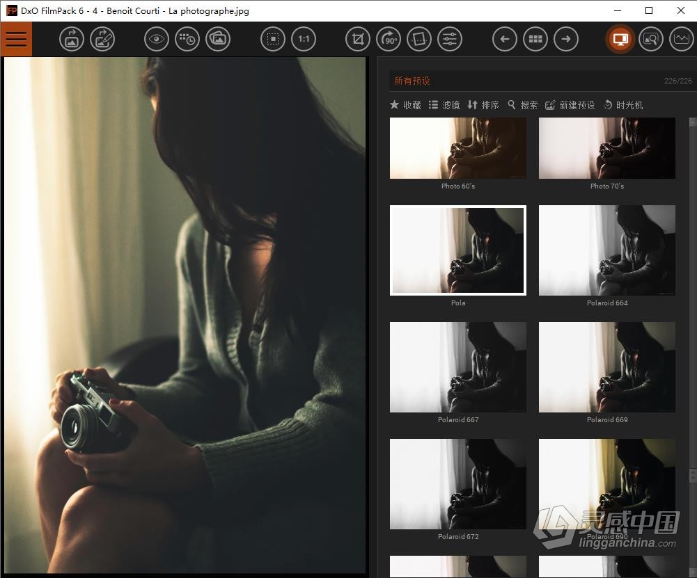 重现胶片的魔力 创意胶片模拟调色软件PS插件 DxO FilmPack 6.11.0.33 WIN中文版 多国语言版本  灵感中国社区 www.lingganchina.com