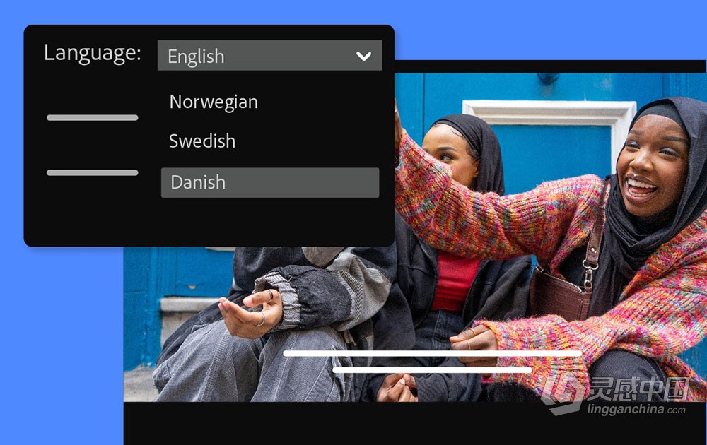 Adobe Premiere Pro 2023 v23.4.0.56（23年5月版）含Adobe Sensei 语音转文字自动生成字幕功能 PR 2023 Wi  灵感中国网 www.lingganchina.com