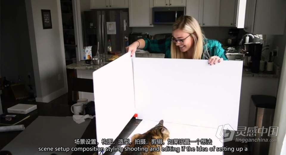 摄影师Tabitha Park 明亮通透的美食布光造型摄影教程 中英字幕  灵感中国网 www.lingganchina.com