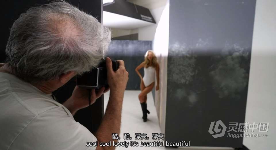 Peter Coulson-一种设置拍摄多种风格写真人像教程 中英字幕  灵感中国网 www.lingganchina.com