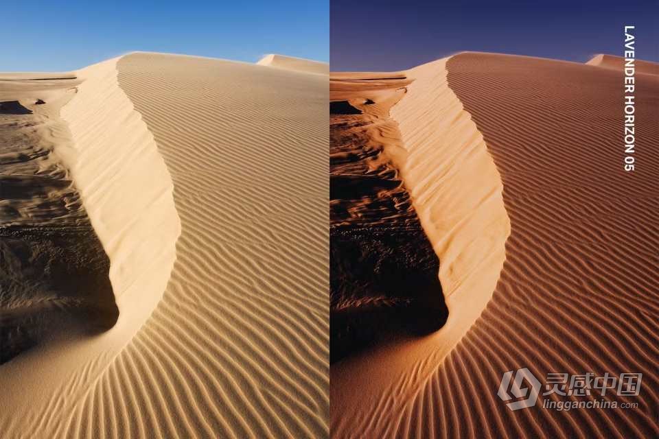 25个沙漠骆驼旅行摄影Lightroom预设及电影视频PR调色LUT预设  灵感中国网 www.lingganchina.com