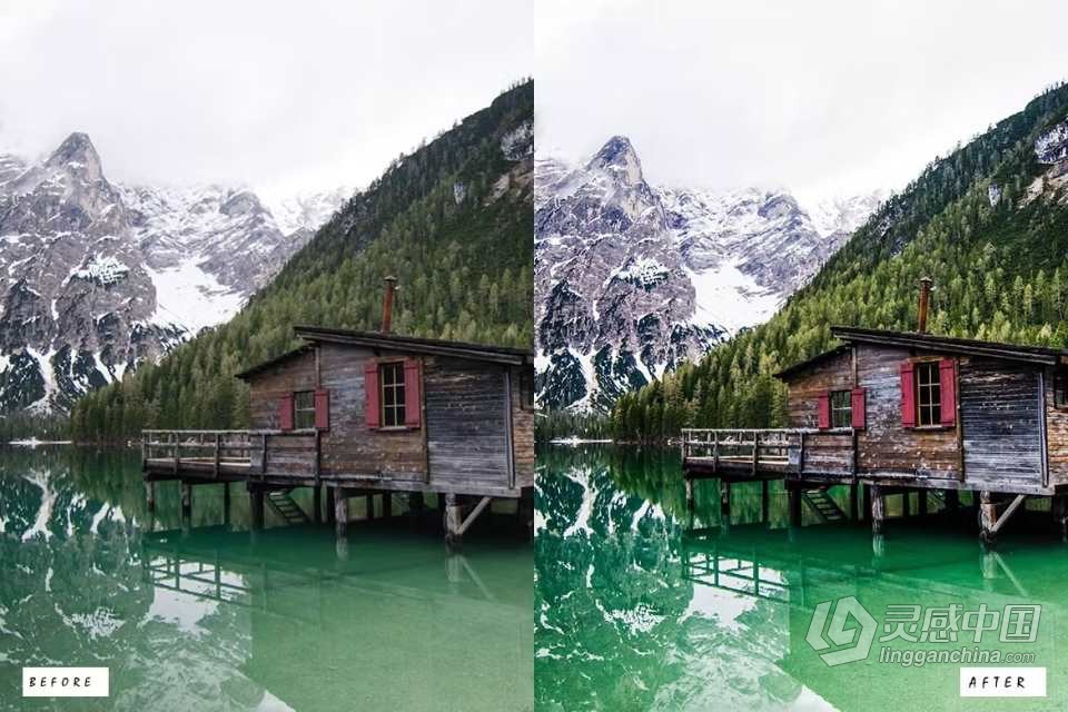 30个奇妙风光摄影调色lr预设 30 Marvelous Landscape Lightroom Presets  灵感中国网 www.lingganchina.com