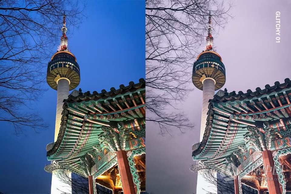 韩国首尔城市街拍清新胶片Lightroom预设及视频调色LUT预设  灵感中国网 www.lingganchina.com
