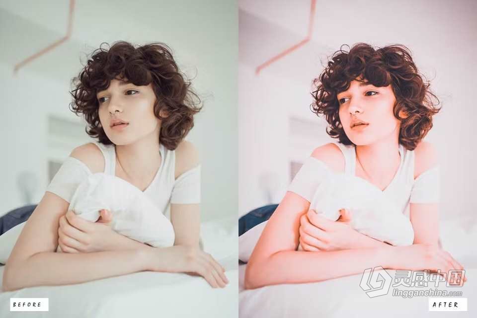 橙色调复古人像Lightroom预设 30 Light &amp; Orange Lightroom Presets  灵感中国网 www.lingganchina.com