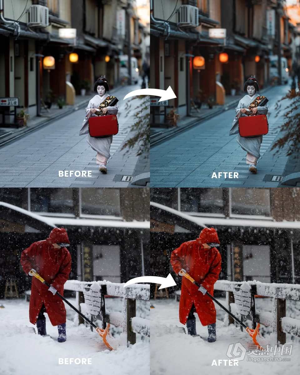 TKNORTH 工作室日系豪华LR预设包-TKNORTH STUDIO - Deluxe Preset Pack  灵感中国网 www.lingganchina.com