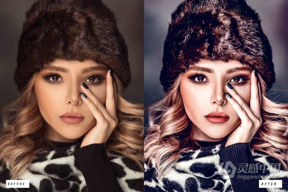 INS风格人像滤镜Lightroom预设 Insta Filters Portrait Lightroom Presets  灵感中国网 www.lingganchina.com
