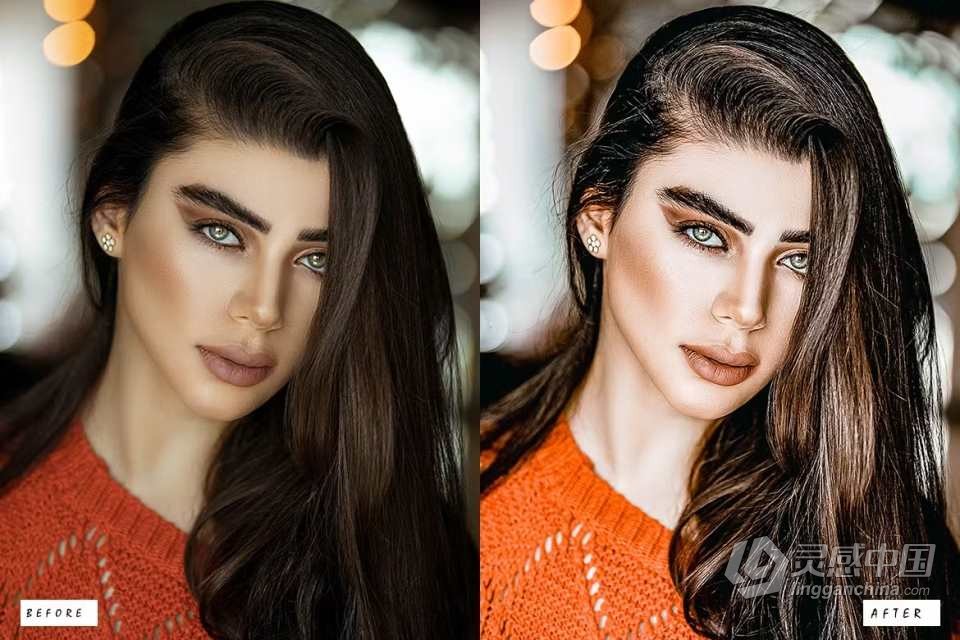 INS风格人像滤镜Lightroom预设 Insta Filters Portrait Lightroom Presets  灵感中国网 www.lingganchina.com