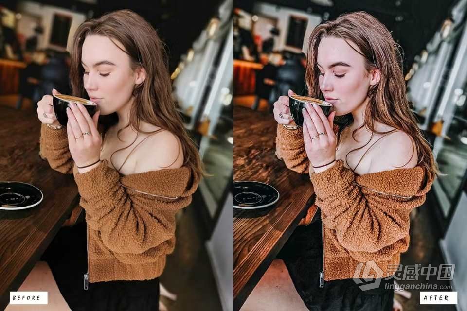 INS风格人像滤镜Lightroom预设 Insta Filters Portrait Lightroom Presets  灵感中国网 www.lingganchina.com