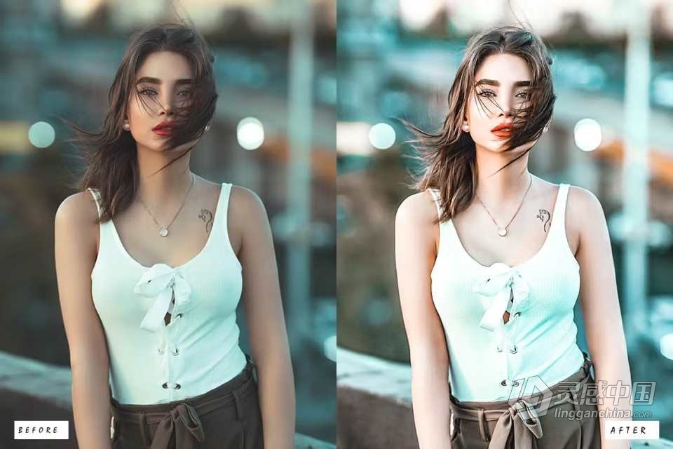 INS风格人像滤镜Lightroom预设 Insta Filters Portrait Lightroom Presets  灵感中国网 www.lingganchina.com