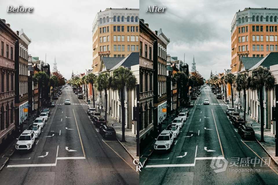 很棒的城市旅行街拍电影Lightroom预设 10 Urban Lightroom Presets  灵感中国网 www.lingganchina.com