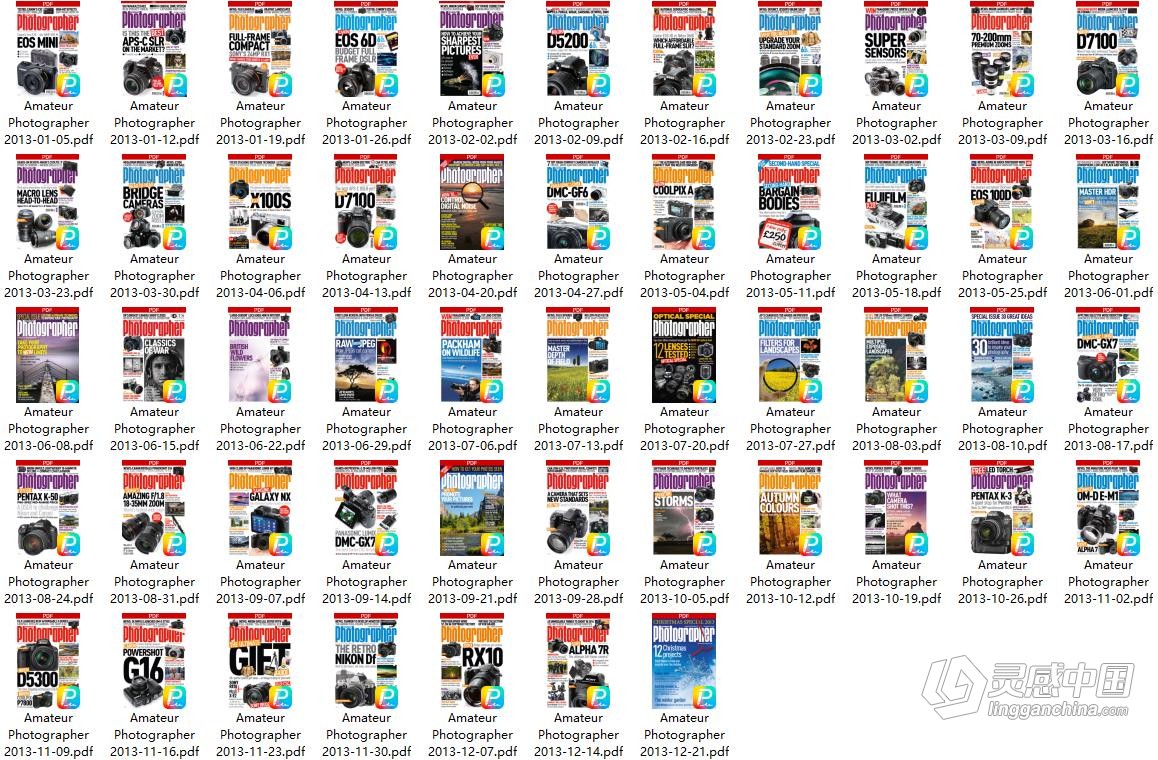 Amateur Photographer 业余摄影师 - 2013年全年摄影杂志1-51期合集  灵感中国网 www.lingganchina.com