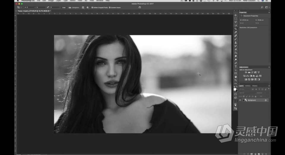摄影师 Peter Coulson 寻找光线人像摄影及后期教程 中英字幕  灵感中国网 www.lingganchina.com