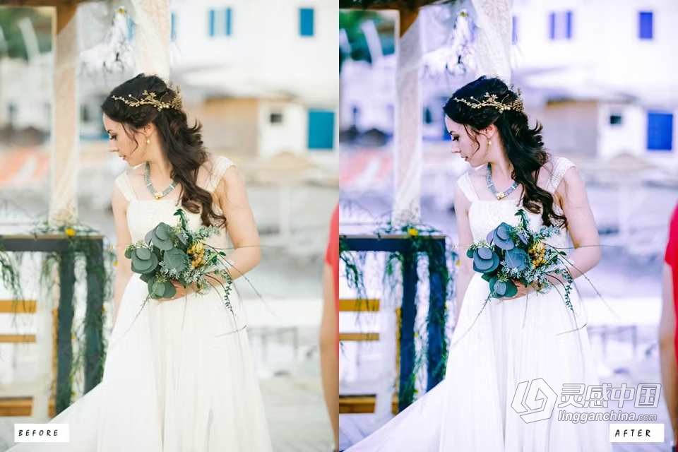 时尚复古电影人像Lightroom预设 Covellite Portrait Lightroom Presets  灵感中国网 www.lingganchina.com