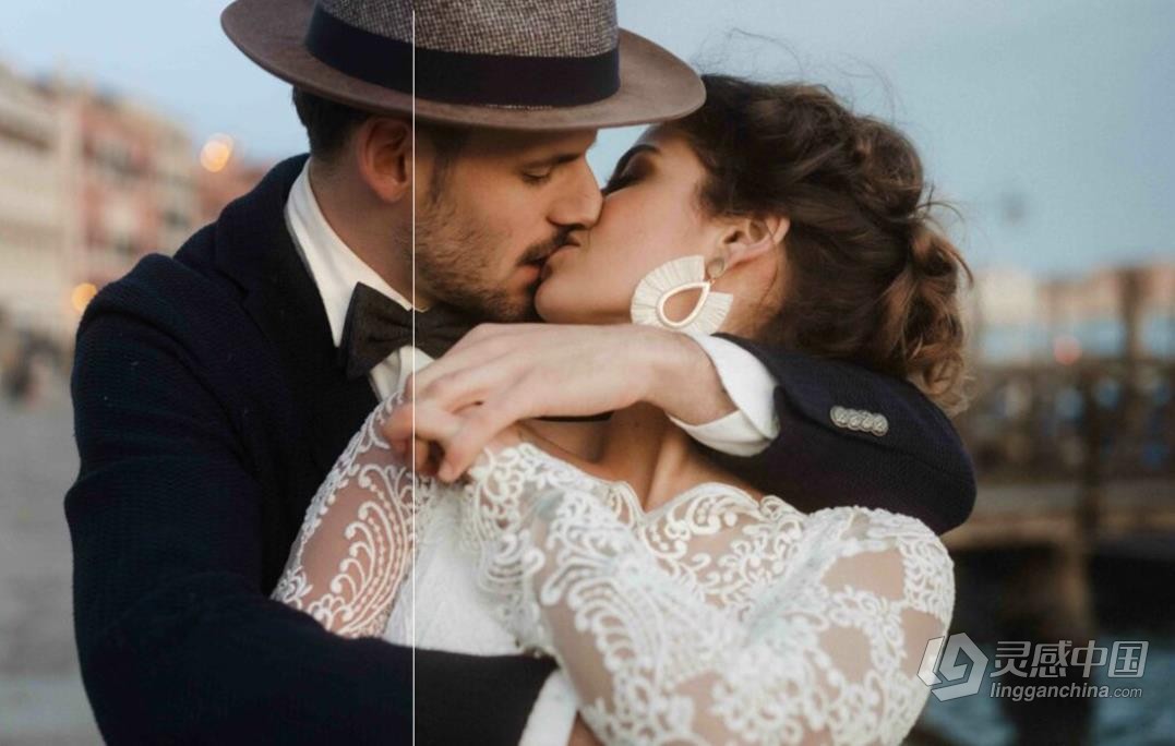 婚礼摄影师电影胶片lr预设 Kreativ Wedding -KWP VENICE PRESET  灵感中国网 www.lingganchina.com