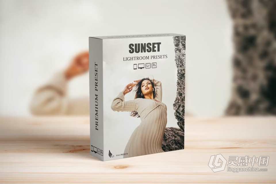 夏日日落胶片人像修饰Lightroom预设 Lightroom Sunset Presets  灵感中国网 www.lingganchina.com