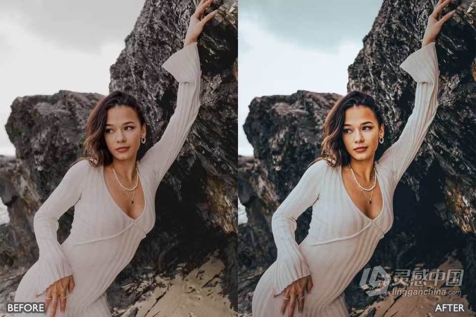 夏日日落胶片人像修饰Lightroom预设 Lightroom Sunset Presets  灵感中国网 www.lingganchina.com