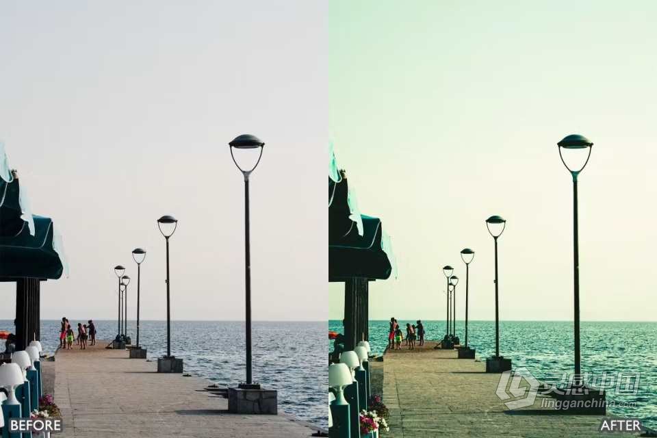 用于风光摄影旅拍胶片lr预设 Lightroom Presets Landscape Photography  灵感中国网 www.lingganchina.com