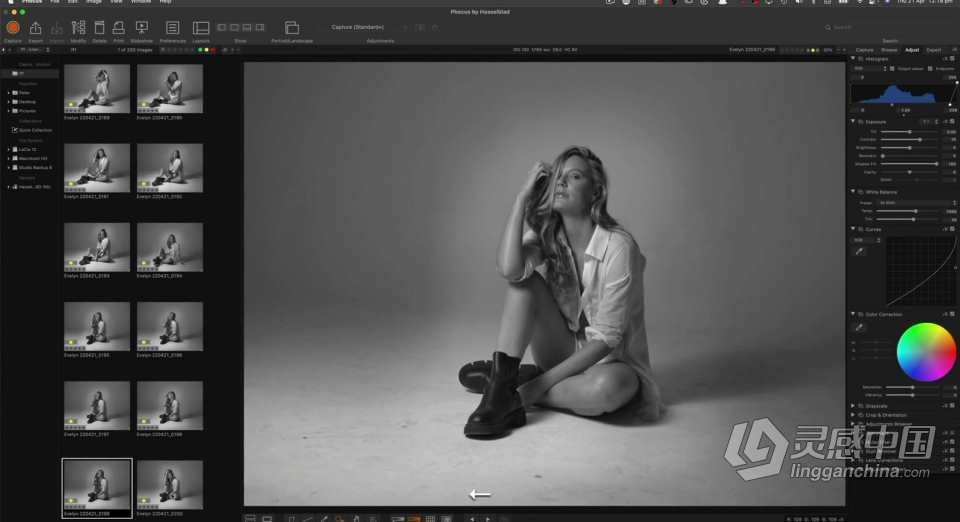 摄影师 Peter Coulson-工作室私房写真摄影布光教程 中英字幕  灵感中国网 www.lingganchina.com