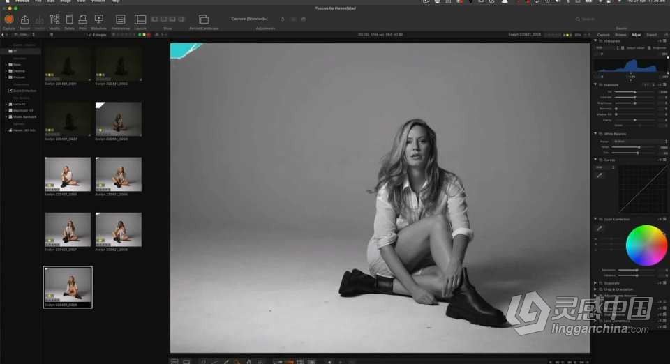 摄影师 Peter Coulson-工作室私房写真摄影布光教程 中英字幕  灵感中国网 www.lingganchina.com