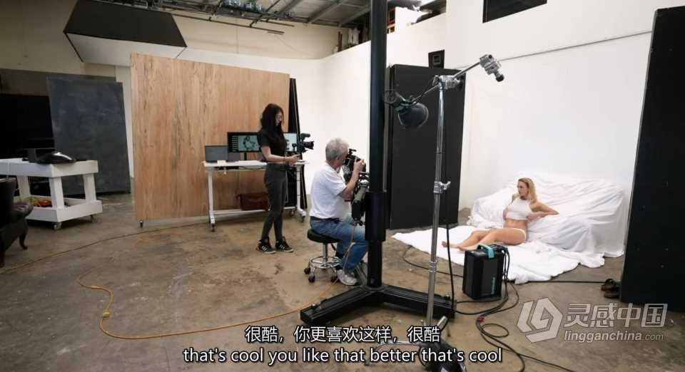 摄影师 Peter Coulson-前卫私房写真摄影布光教程 中英字幕  灵感中国网 www.lingganchina.com