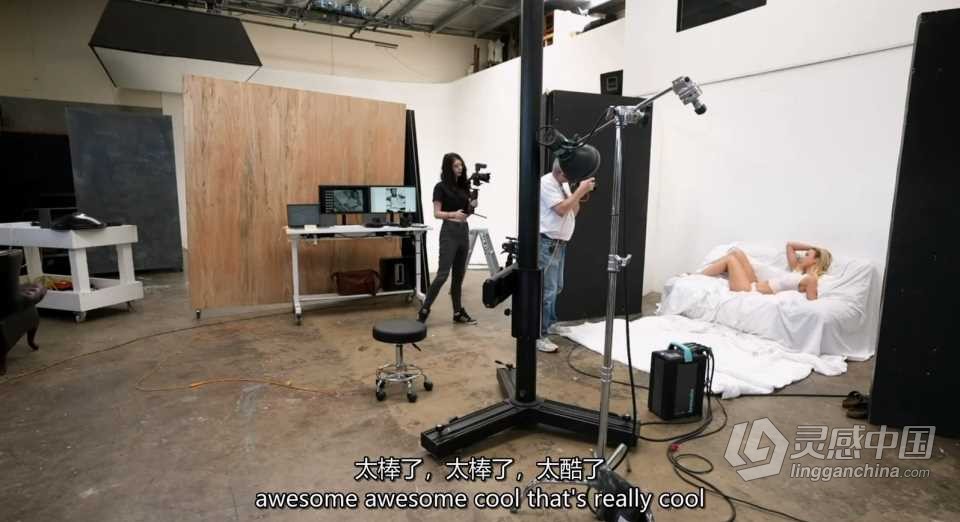 摄影师 Peter Coulson-前卫私房写真摄影布光教程 中英字幕  灵感中国网 www.lingganchina.com