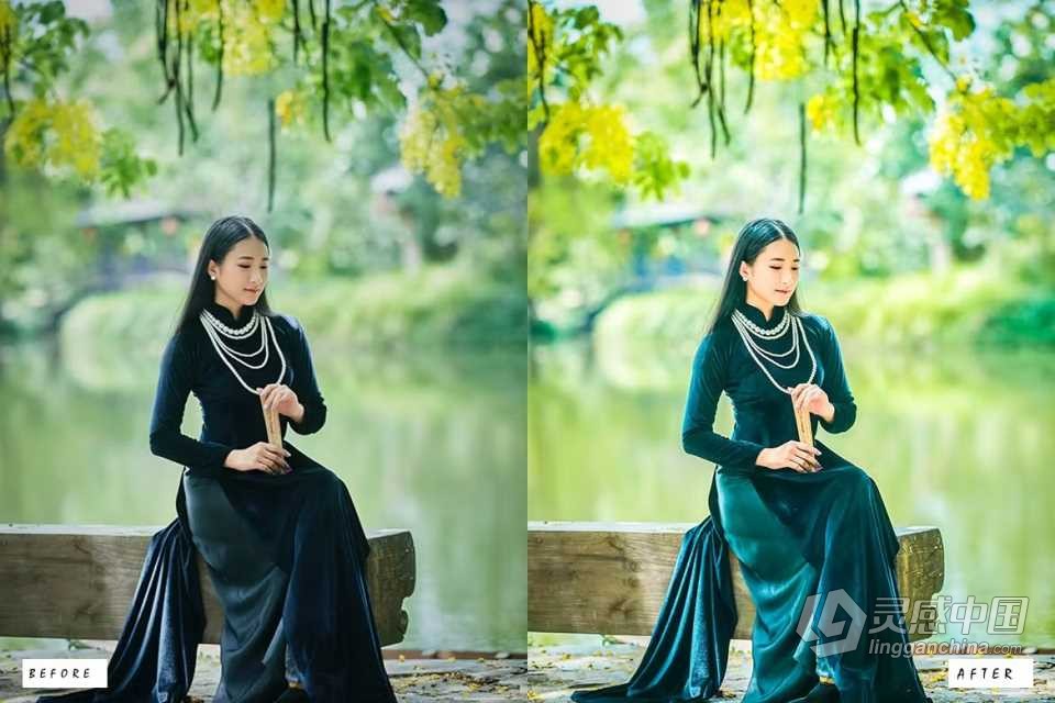 12个魔法电影人像Lightroom预设 Magic Portrait Lightroom Presets  灵感中国网 www.lingganchina.com