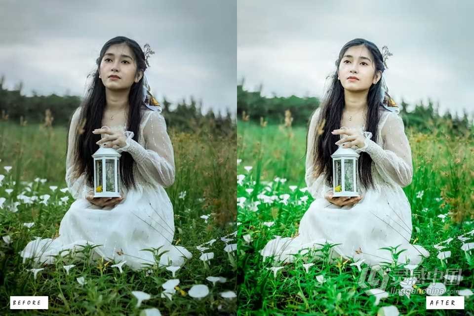 12个魔法电影人像Lightroom预设 Magic Portrait Lightroom Presets  灵感中国网 www.lingganchina.com