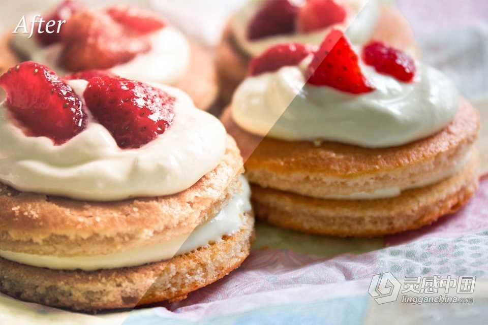 15组美食摄影后期Lightroom预设 15 Food Lightroom Presets  灵感中国网 www.lingganchina.com