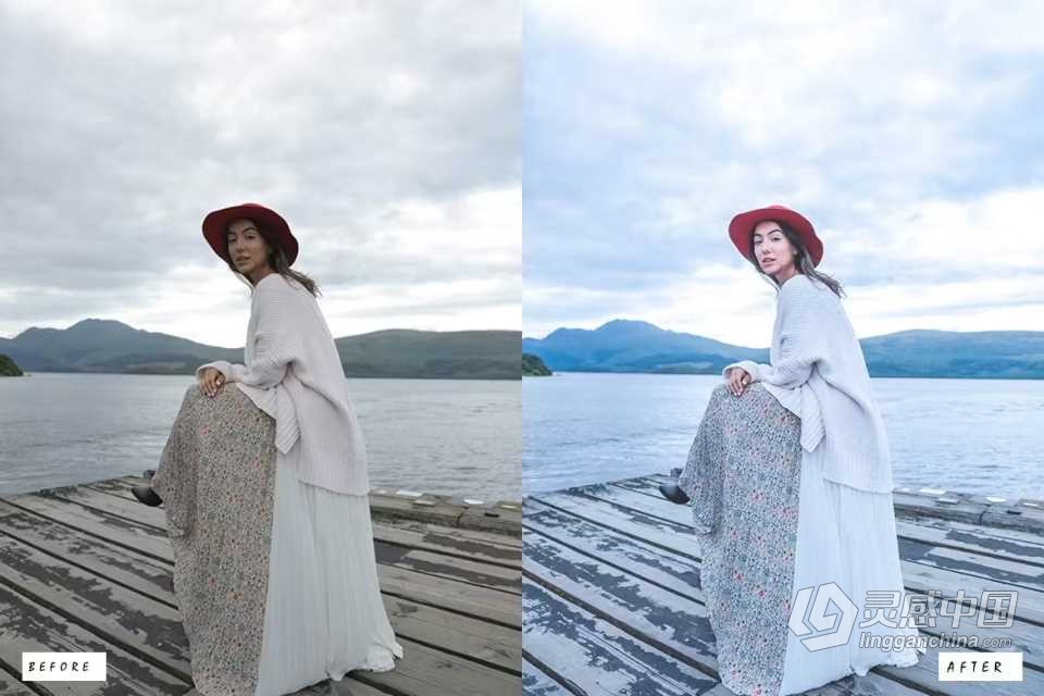 时尚街拍电影人像Lightroom预设15 Juneberry Premium Lightroom Presets  灵感中国网 www.lingganchina.com