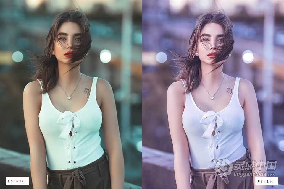 时尚街拍电影人像Lightroom预设15 Juneberry Premium Lightroom Presets  灵感中国网 www.lingganchina.com