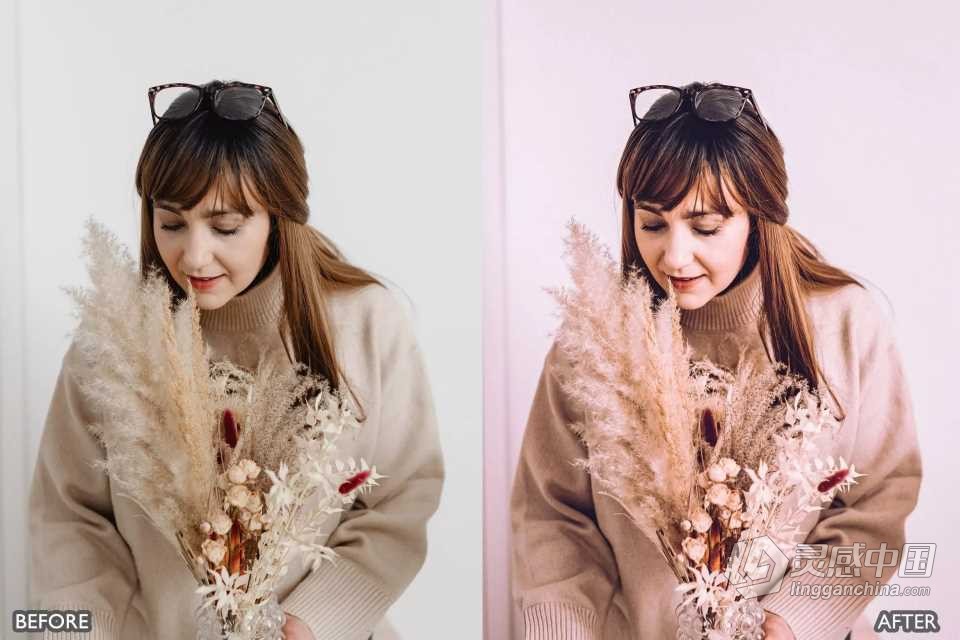 柔和奶油人像Lightroom预设 Cream Tones Lightroom Presets  灵感中国网 www.lingganchina.com