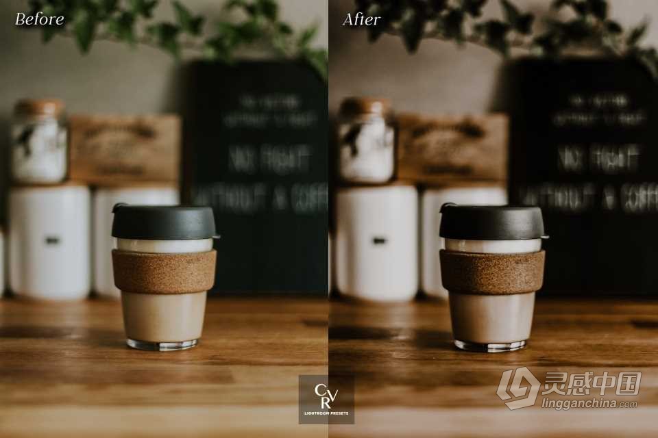 卡布奇诺咖啡色调Lightroom预设 10 Cappucino Lightroom Presets  灵感中国网 www.lingganchina.com
