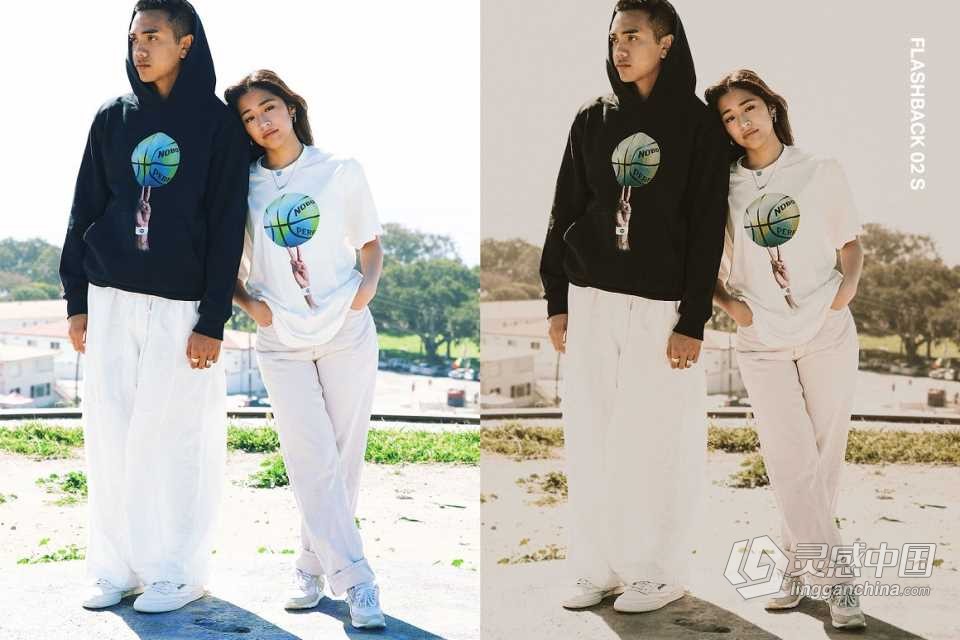 温暖胶片人像AI人工智能Lightroom预设及电影视频调色LUT预设  灵感中国网 www.lingganchina.com