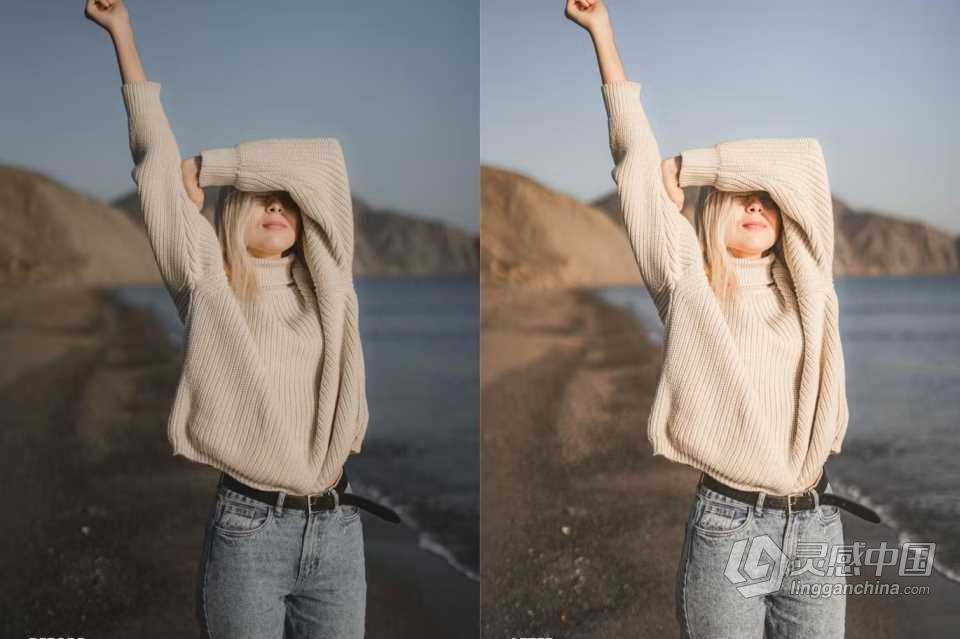 INS明亮风格人像Lightroom预设 Influencer Bright Lightroom Presets  灵感中国网 www.lingganchina.com