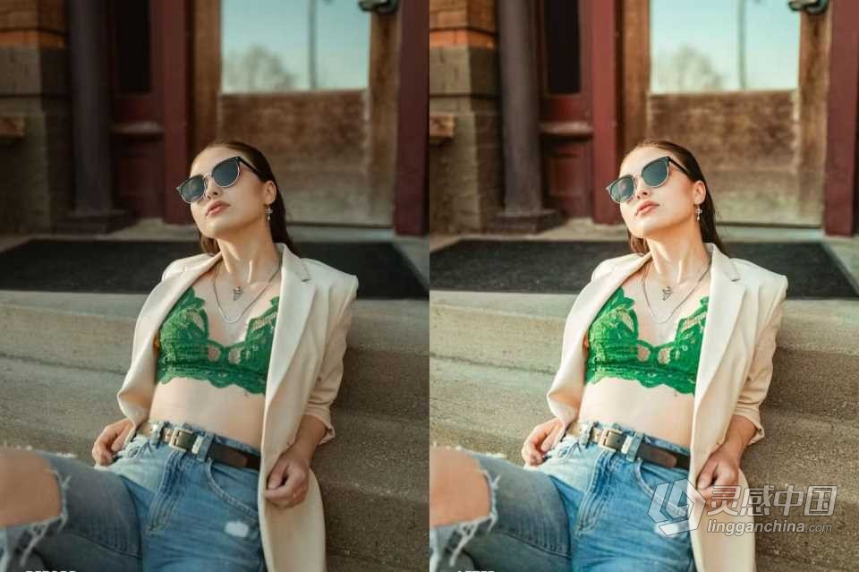 INS明亮风格人像Lightroom预设 Influencer Bright Lightroom Presets  灵感中国网 www.lingganchina.com