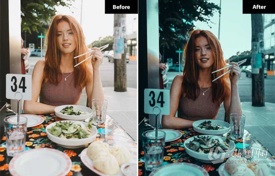 冷色调电影人像Lightroom预设 Chill Look Lightroom Presets  灵感中国网 www.lingganchina.com