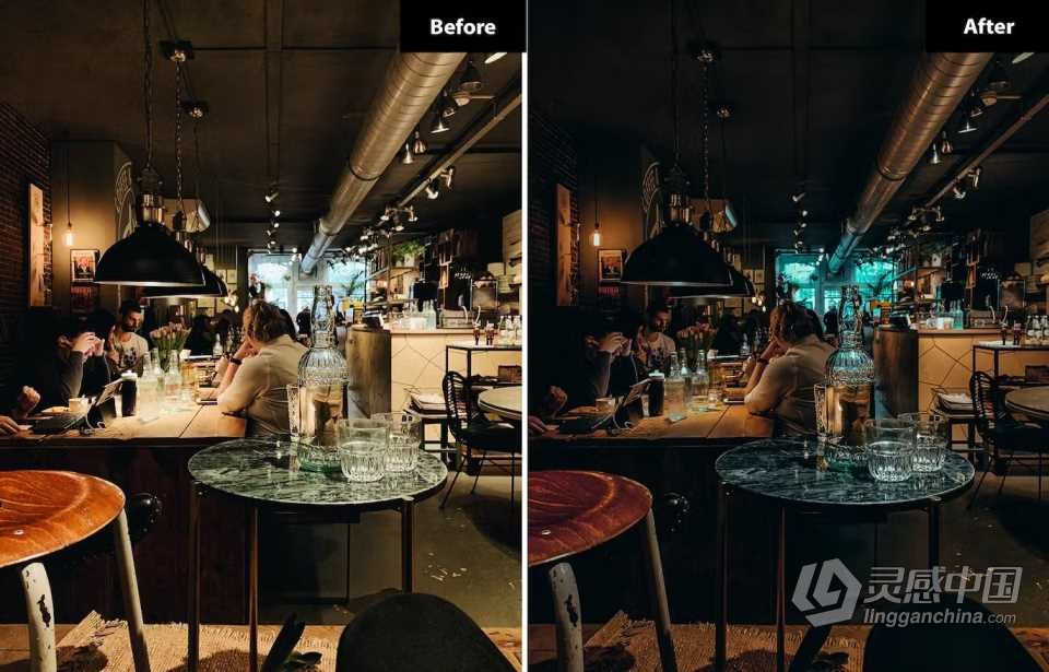 冷色调电影人像Lightroom预设 Chill Look Lightroom Presets  灵感中国网 www.lingganchina.com