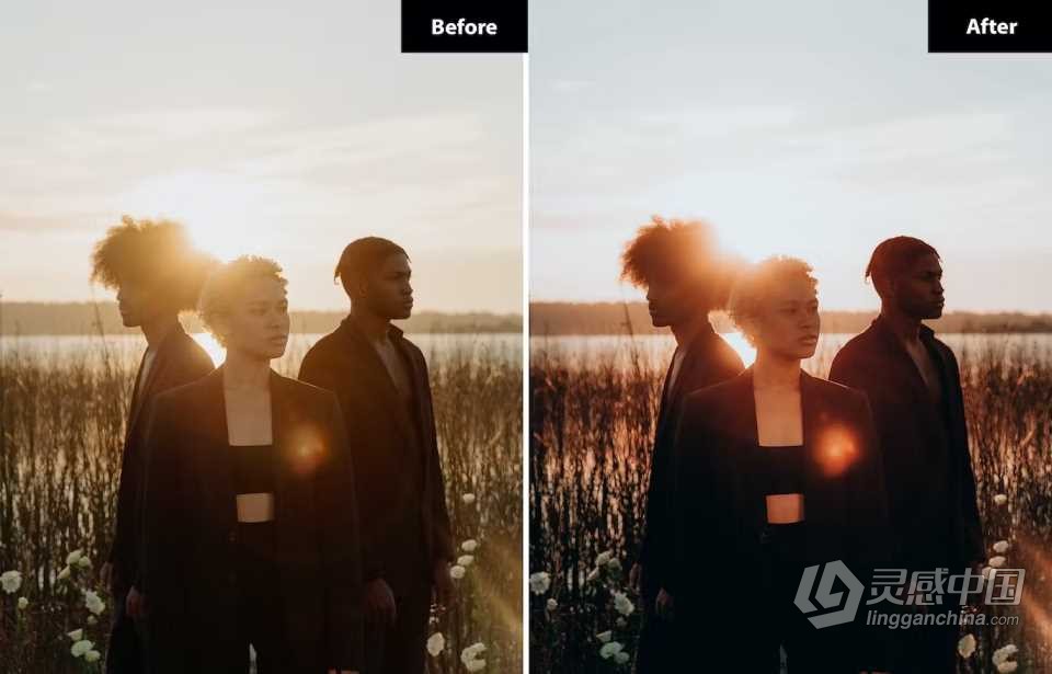 流行电影色调后期Lightroom预设 Vanilla Lightroom Presets  灵感中国网 www.lingganchina.com