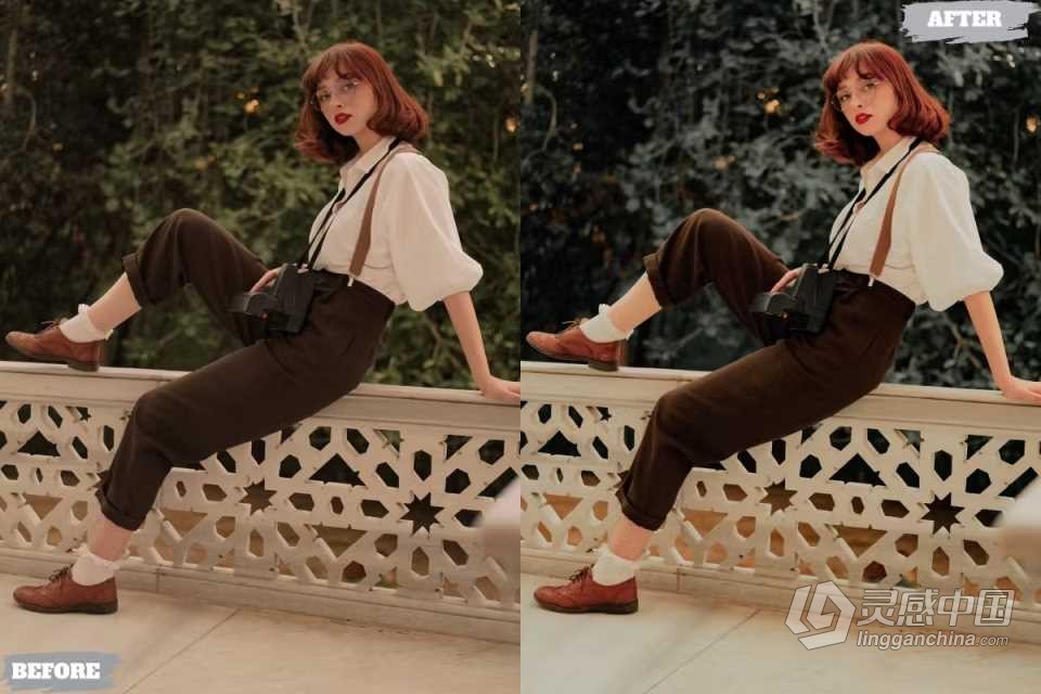 富士胶片色彩Lightroom预设 Fuji Filmlite Lightroom Presets  灵感中国网 www.lingganchina.com