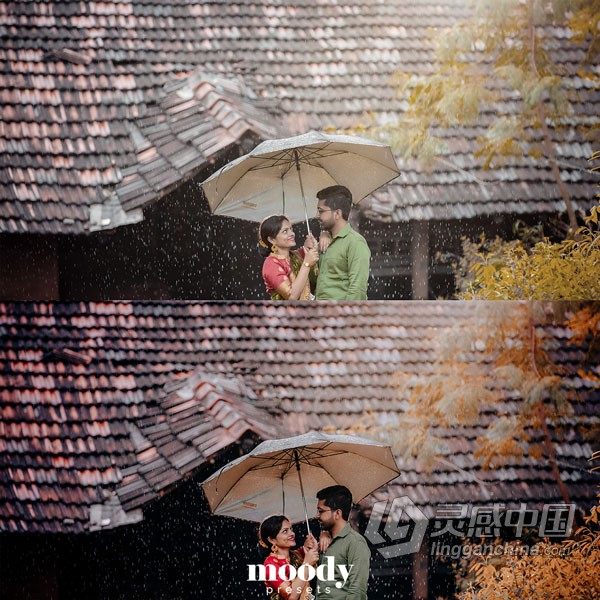 情绪电影婚礼跟拍Lightroom预设 Moody Presets - Moody Rich Presets  灵感中国社区 www.lingganchina.com