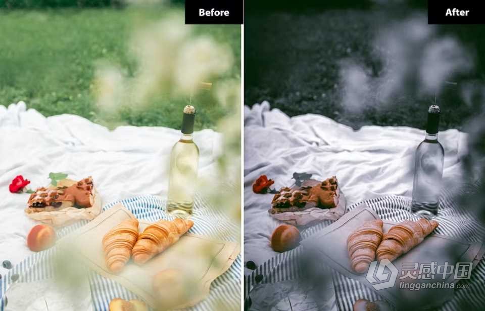 灰调情绪黑暗电影色调Lightroom预设 Moment Lightroom Presets  灵感中国网 www.lingganchina.com