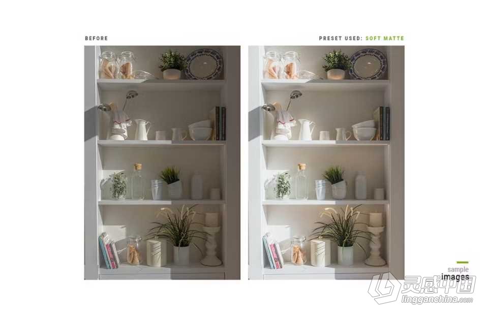 完美室内摄影后期调色Lightroom预设 Interior Design – Actions &amp; Presets  灵感中国网 www.lingganchina.com